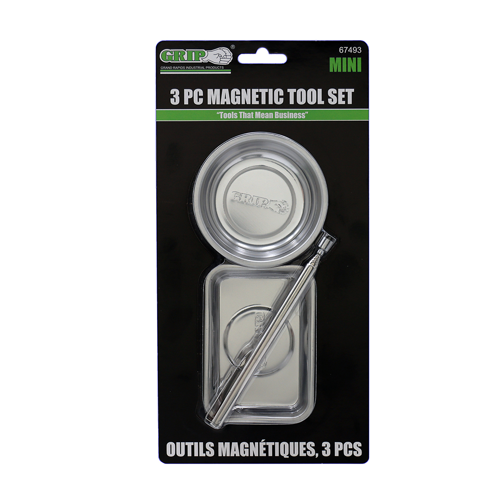 Grip, 3PC MAGNETIC PICK UP TOOL SET